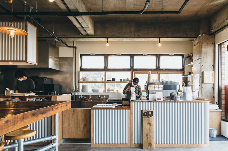 セブンアート内にあるBRUNSWICK KITCHEN ＆COFFEE。