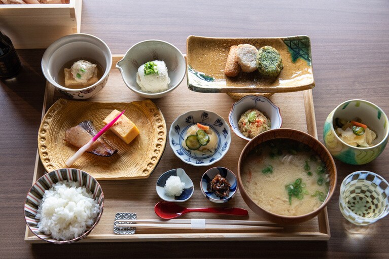 ぐっすり眠った翌朝はお腹がグ～。期待を裏切らない朝食が待っている。