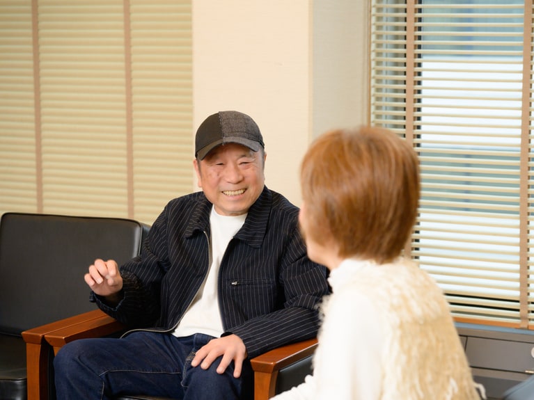 小柳ルミ子さんと近田春夫さん。
