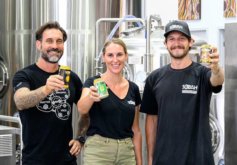 醸造所のみなさん。