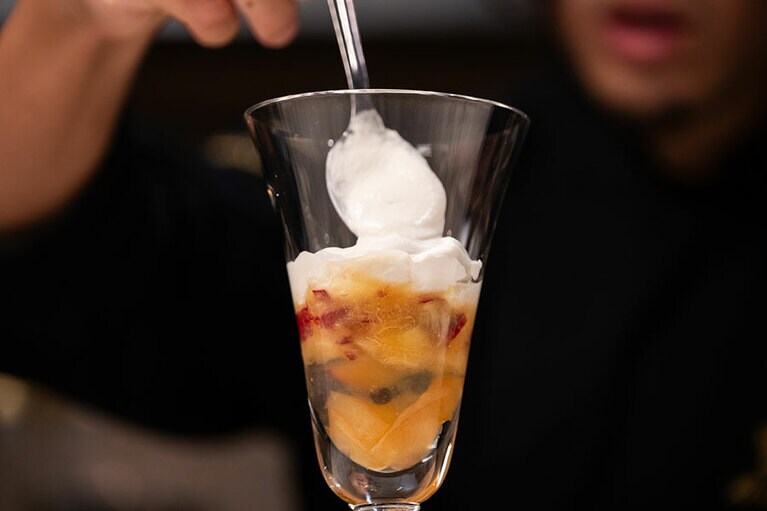 ひとつひとつのパートの香りを楽しんで。