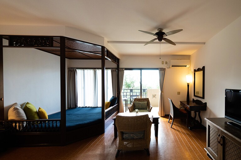 客室では、使い捨てアメニティをなくすなどの取り組みが。