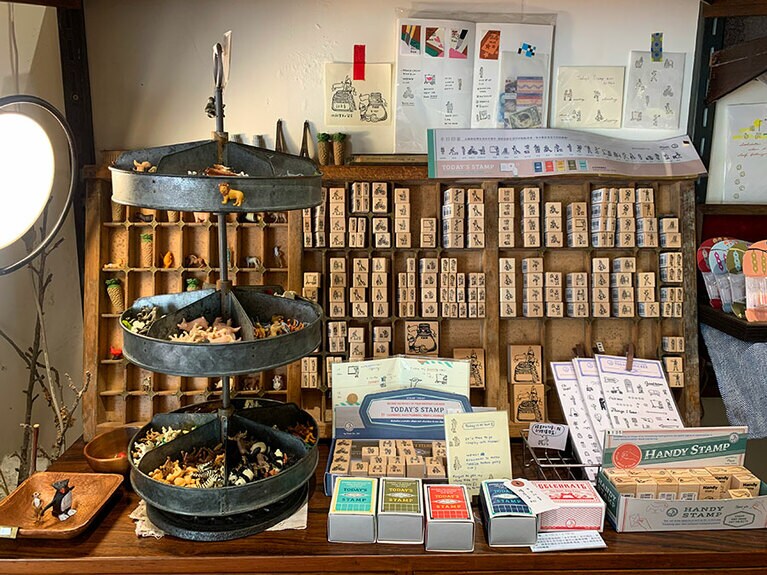 大人気のスタンプシリーズ。