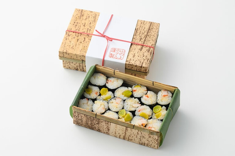 ばら巻き 18巻 4,300円 ※前日までに要予約／てんぷら山の上Ginza