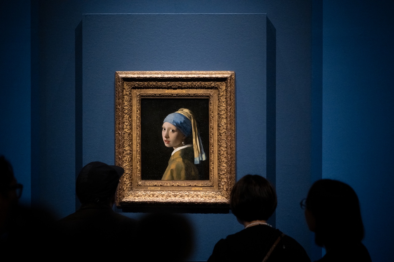 開催中のフェルメール《真珠の耳飾りの少女》展。