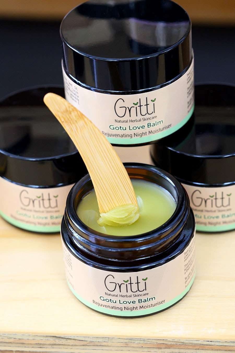 「Gritti」は、100％オーストラリアの植物由来のスキンケアアイテムが評判。クリーム $29～。gritti.com.au／Paddington Markets（パディントン・マーケット）