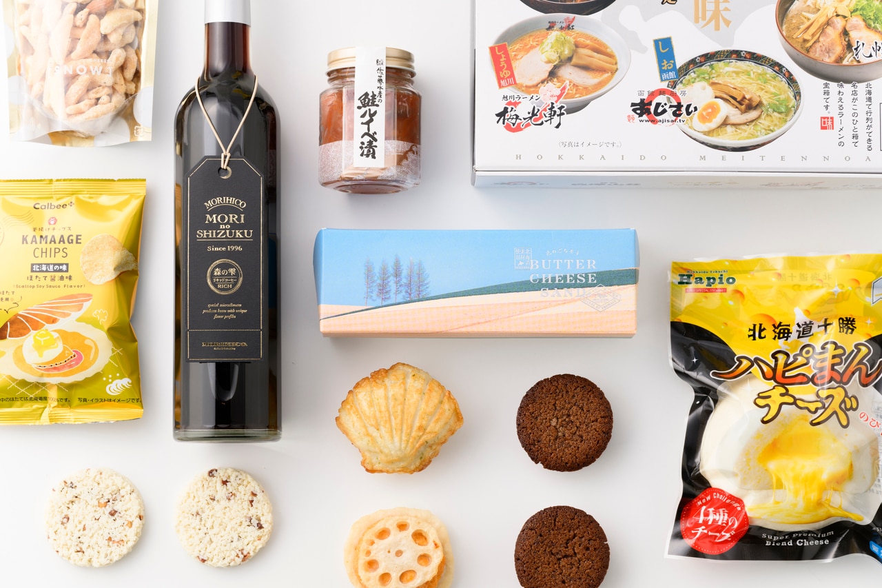 人気店のスイーツやラーメンなど新千歳空港でしか出合えない商品がいっぱい。