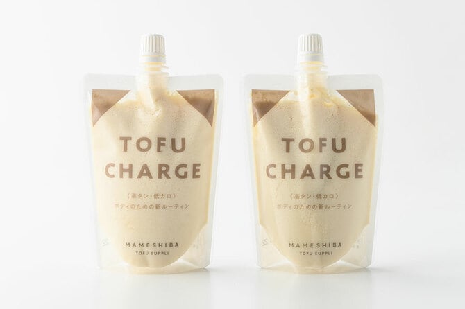 TOFU CHARGE(飲む豆腐) 各150ml 440円/豆柴豆腐