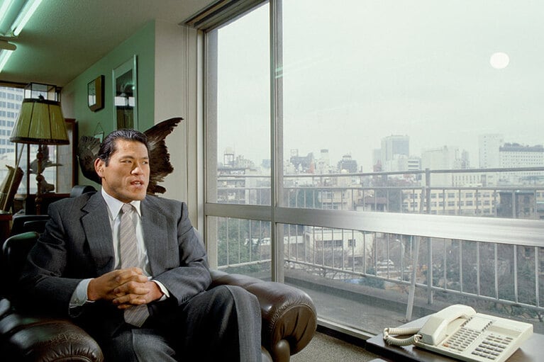 1972年に新日本プロレスを立ち上げた猪木氏。団体立ち上げ当初はテレビ放送もなく、経営に奔走していた。