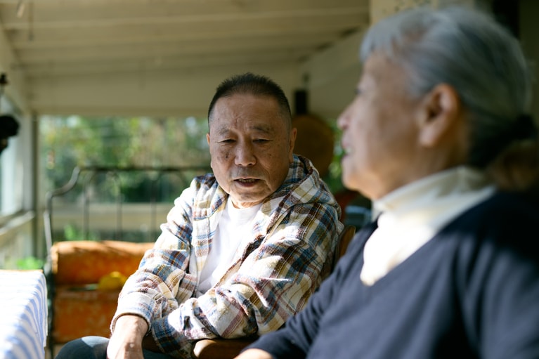 こぐれひでこさんと近田春夫さん。