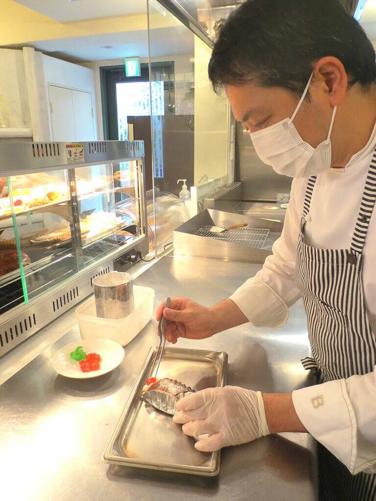 「イタリアの伝統菓子を知って、気軽に味わってほしい」と南野裕輝さん。