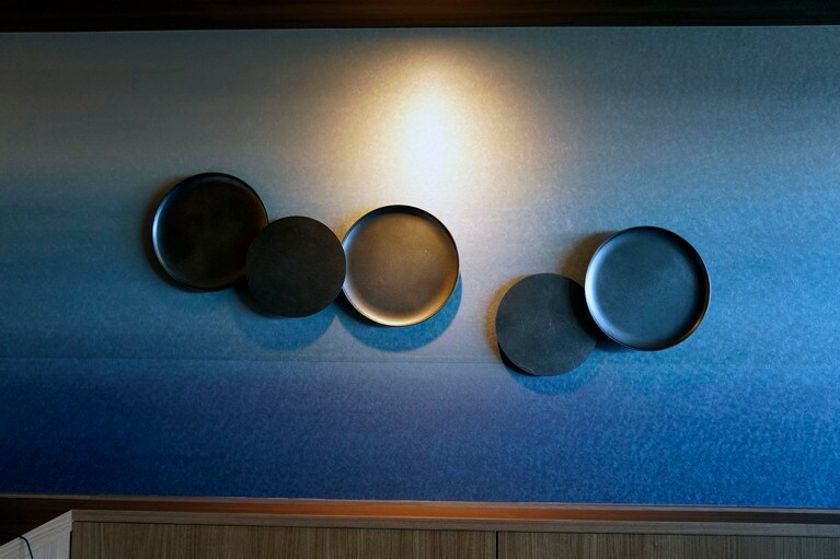 ムーンロードをイメージしたインテリアが。