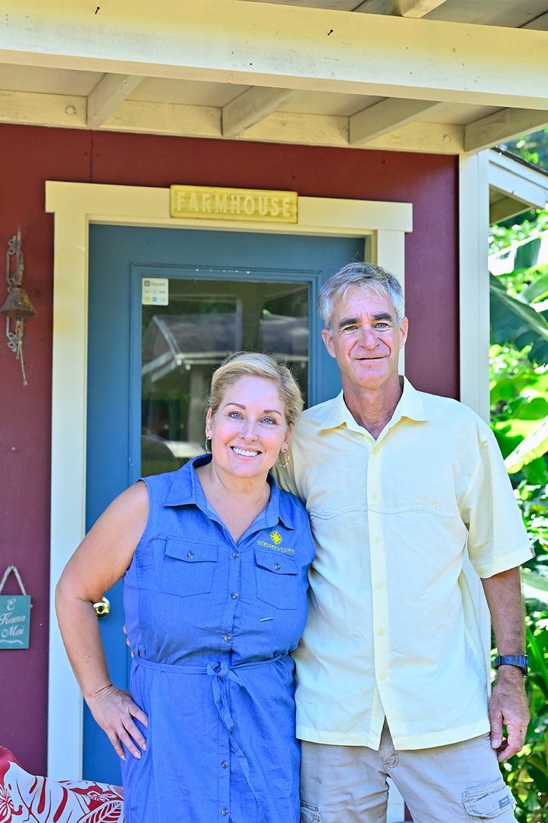 米軍を退役しハワイに残ったマイケル＆マリア夫妻。