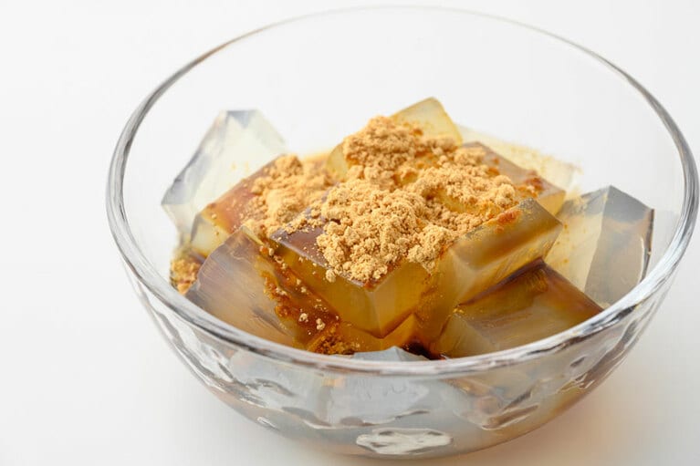 八十八名物ところてん 清水屋「葛餅風ところてん（生）」1,050円（3人前510g）／香川県