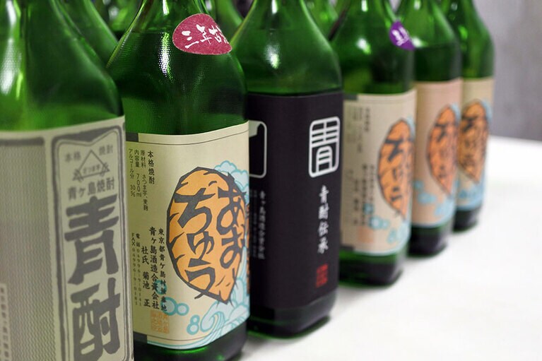 ラベルは違うけれども、みんな「あおちゅう」。