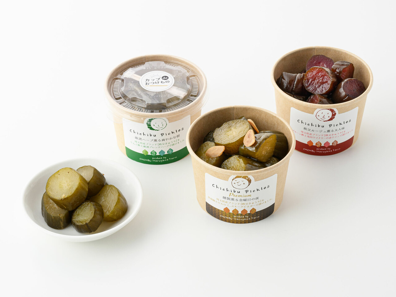 秩父きゅうりピクルス 各100g 500円～／マルツ食品