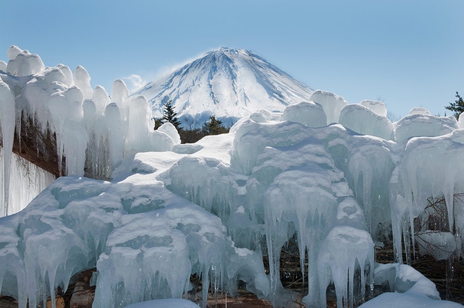 西湖こおりまつり。写真：アフロ