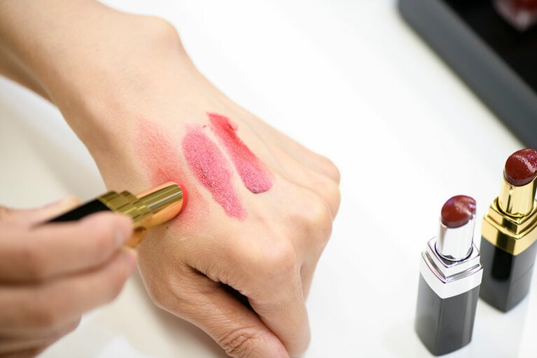 ぐりぐりと大胆に塗ってみました。柔らかくてびっくりです。