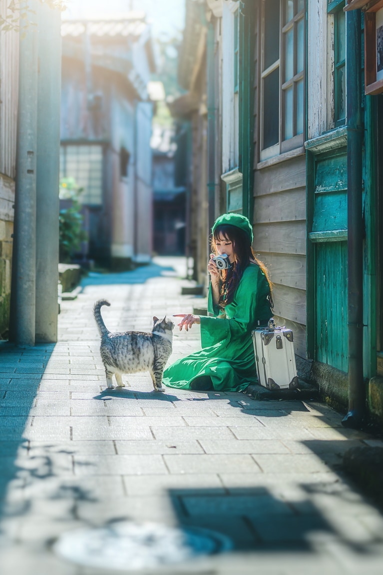 「新潟女子旅」　塩月千春 2024年11月15日、宿根木伝統的建造物群保存地区