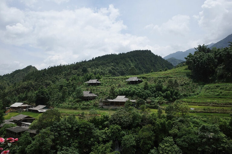 日本の田舎にも似た、サパの風景。初めて訪れたのに、なんだか懐かしさも感じる。