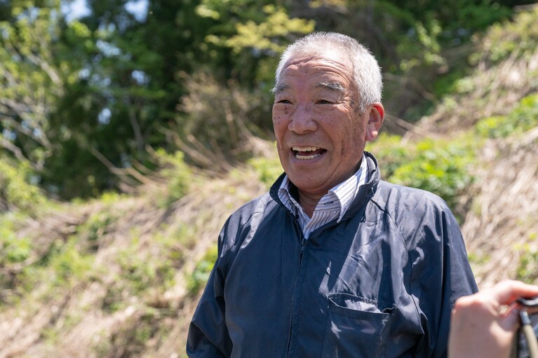 「うどは捨てるところがないんだて。穂先と皮はきんぴらにするとおいしいですよ」