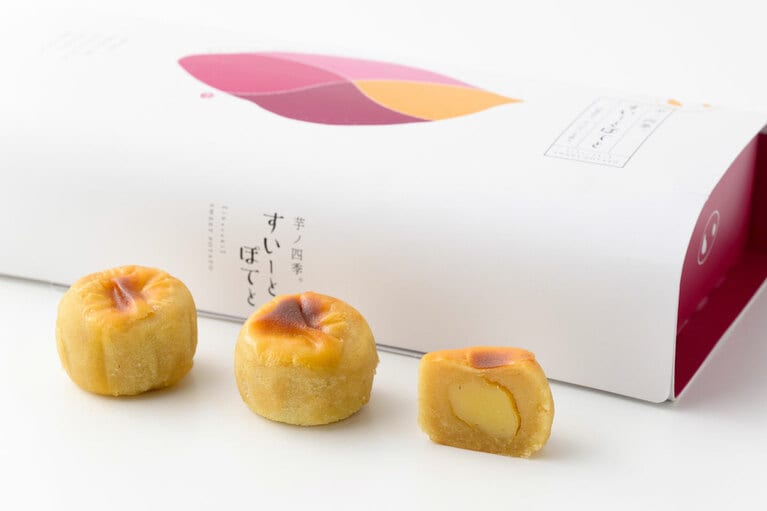 芋ノ四季。すいーとぽてと 2,618円（8個入り）。