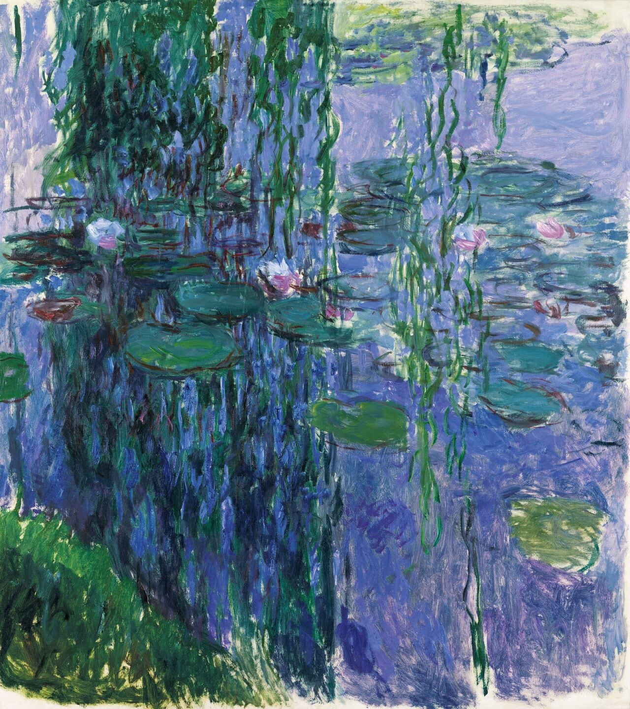 クロード・モネ《睡蓮》1916-1919 年頃 油彩／カンヴァス マルモッタン・モネ美術館、パリ © musée Marmottan Monet / Studio Christian Baraja SLB