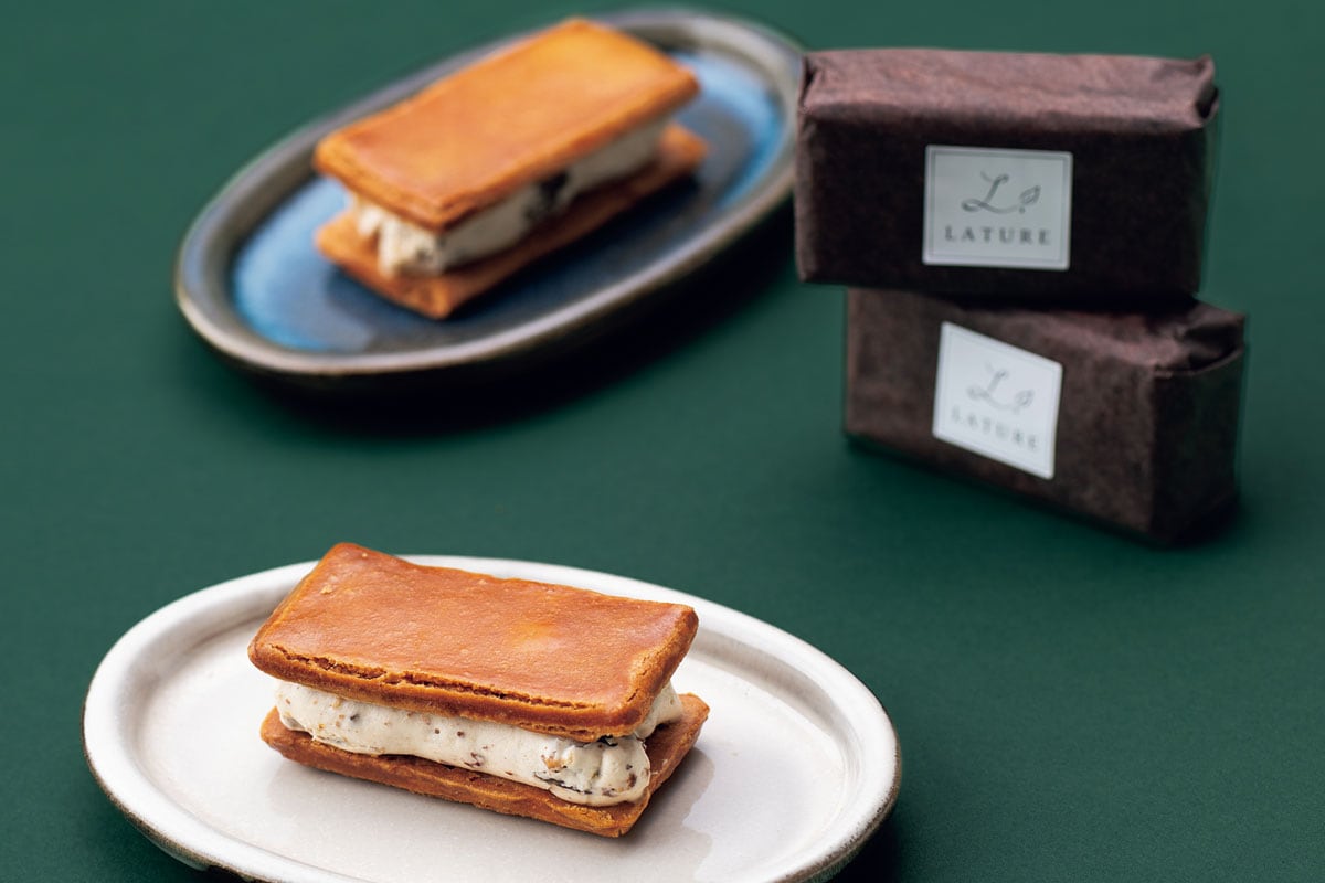 Raisin butter sand 6個入り 3,400円／LATURE