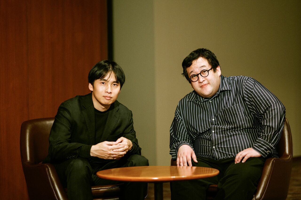 坂井風太さん、ぐんぴぃさん　©平松市聖／文藝春秋