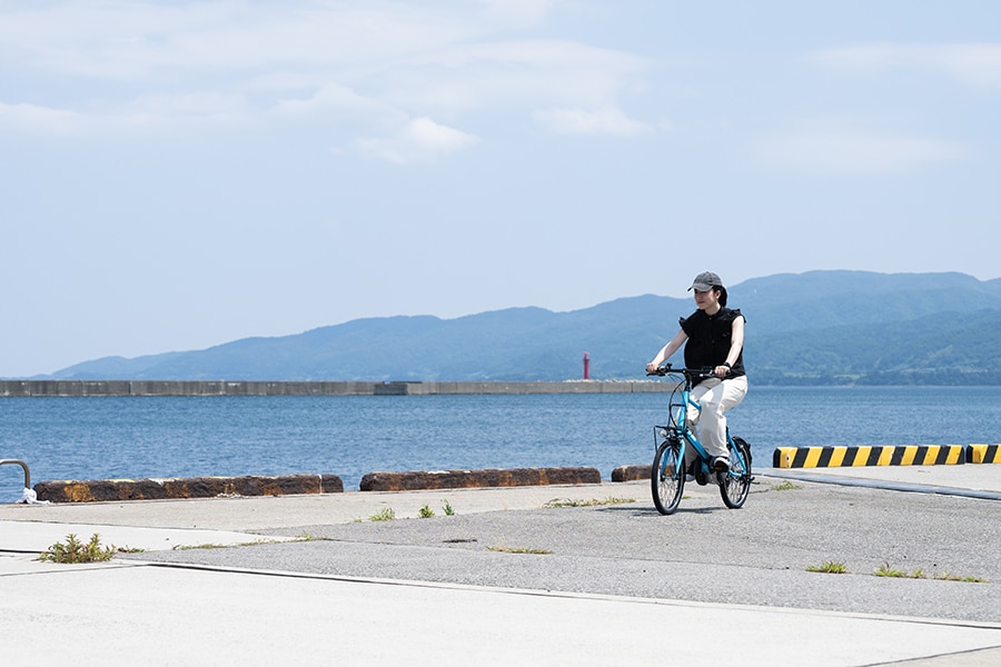 電動自転車であれば、スイスイと移動できて快適！