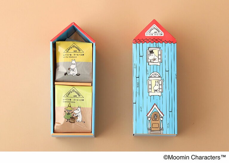 「ムーミン谷 コーヒー工房 ギフトセット」2,000円。