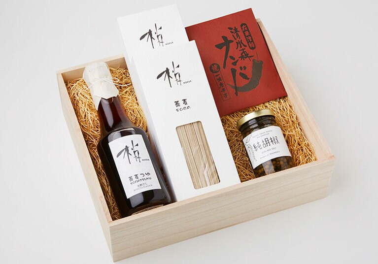 「梢　蕎麦セット」 6,500円／デリカテッセン