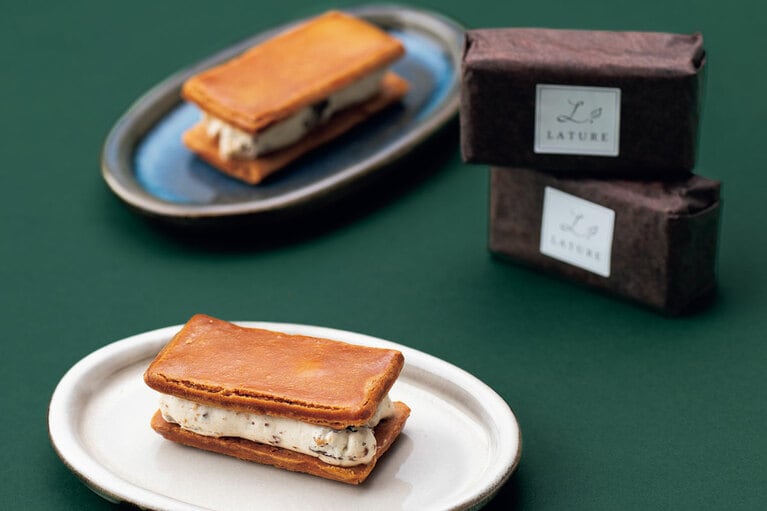 Raisin butter sand 6個入り 3,400円／LATURE