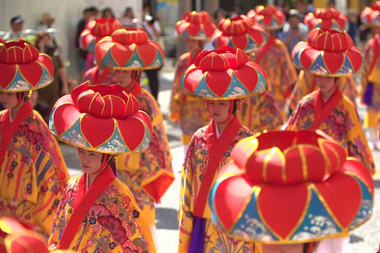 首里城祭。©沖縄観光コンベンションビューロー