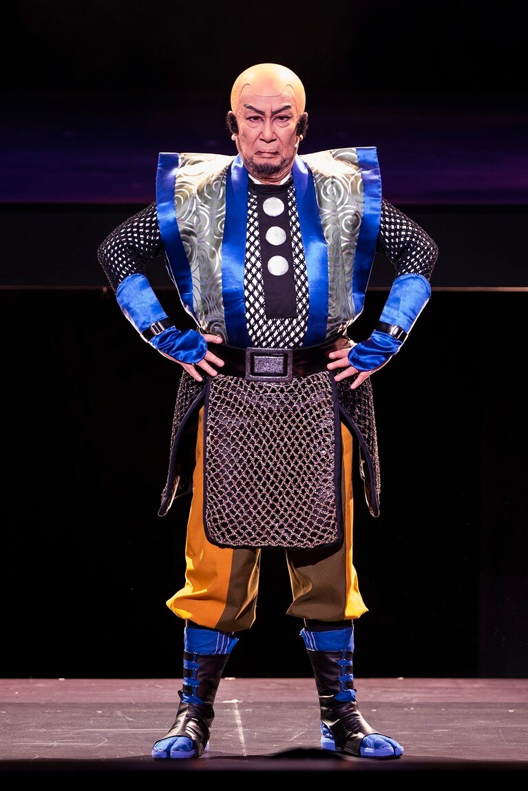 シド（中村歌六）©SQUARE ENIX／『新作歌舞伎 ファイナルファンタジーⅩ』製作委員会