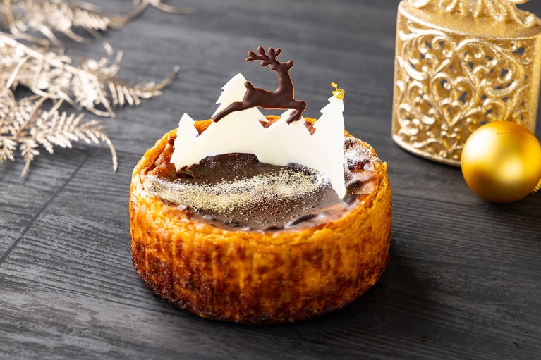 バスクチーズケーキ。