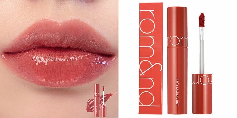 黄み寄りでなじみやすいピンク系、“11 PINK PUMPKIN(ピンクパンプキン)””。ロムアンド ジューシーラスティングティント 11 1,200円／韓国高麗人蔘社