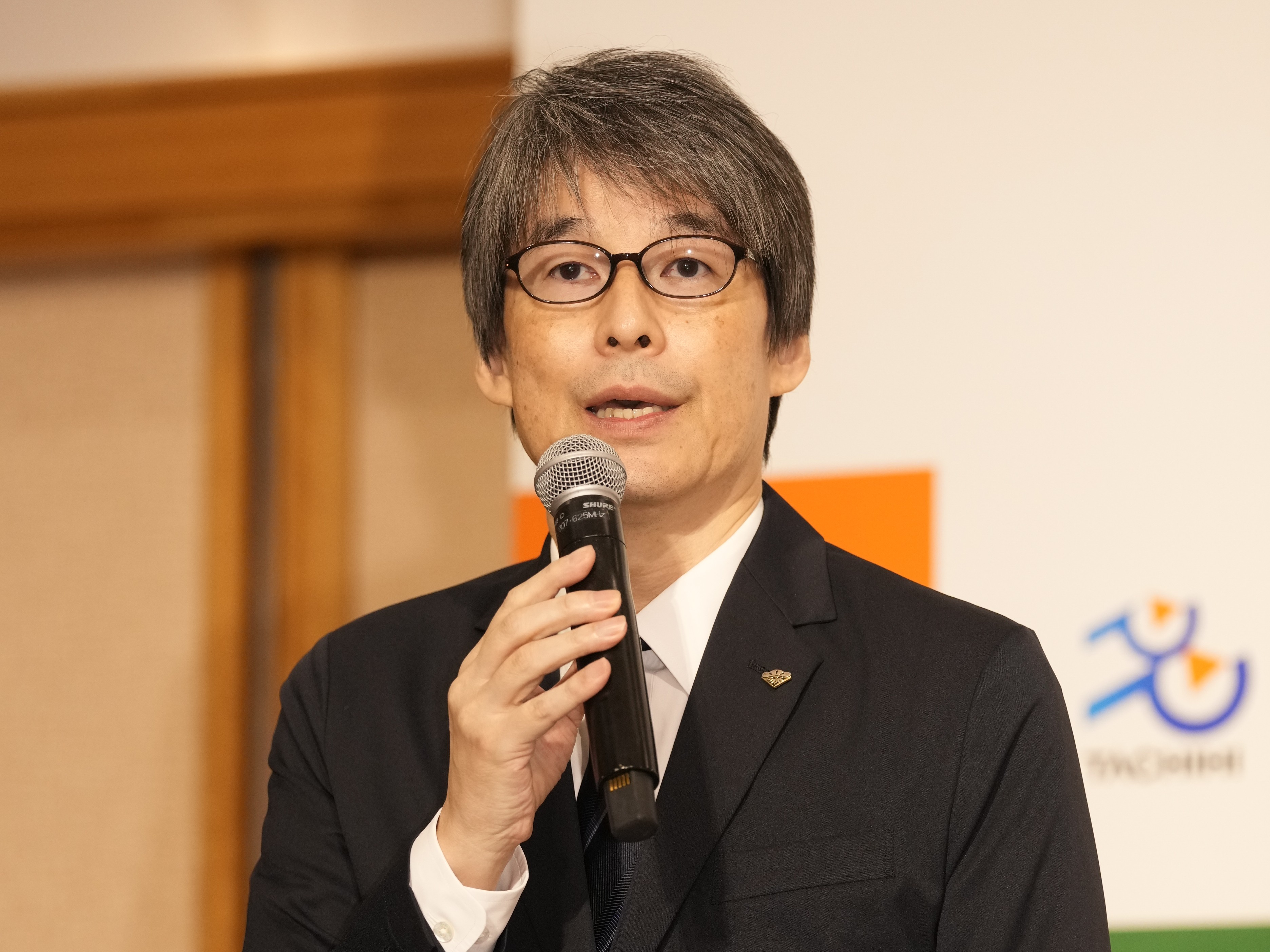 松竹株式会社取締役副社長・山根成之氏。