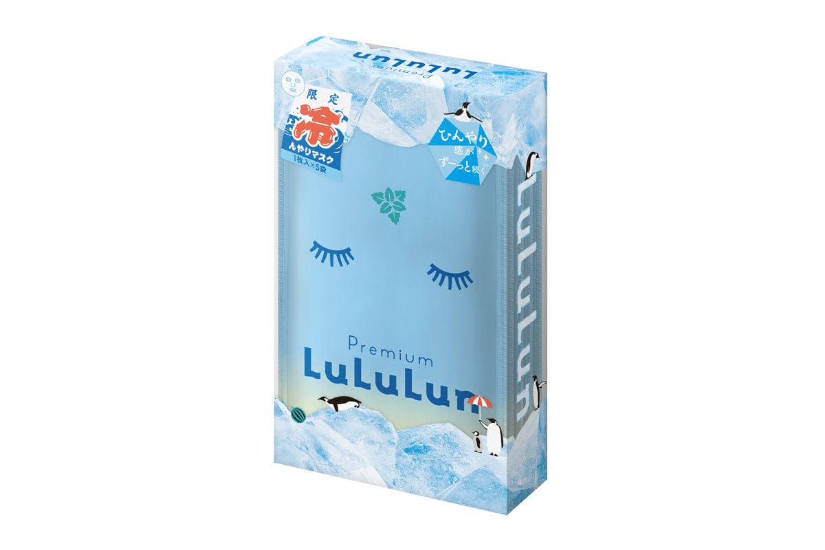 プレミアムルルルン ひんやりマスク30mL×5枚 1,650円/Dr.ルルルン(限定発売中)
