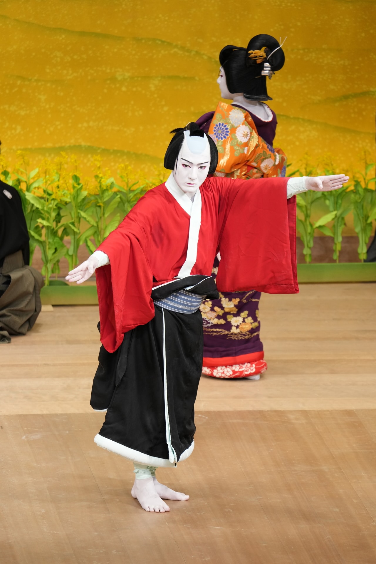 『道行旅路の花聟 落人』早野勘平=中村橋之助（C）松竹