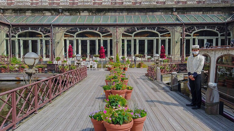 ハウステンボス最上級のホテル「ホテルヨーロッパ」。