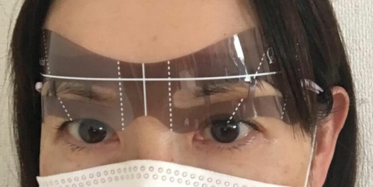 「ナチュラルアーチ」と「ナチュラルストレート」のうち、ナチュラルストレートを選択。