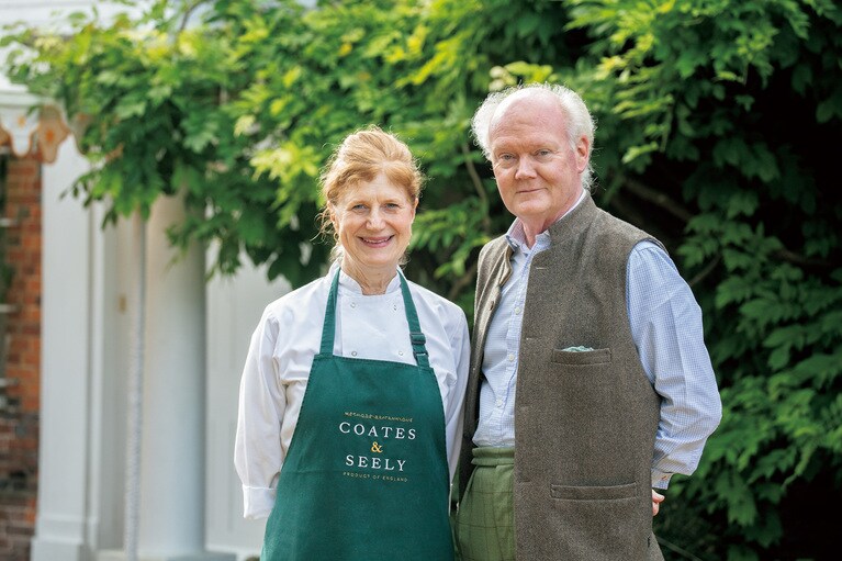 ニコラス・コーツさんとヴァージニアさん。