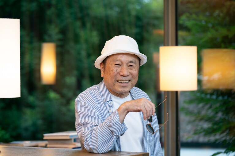 代官山 蔦屋書店で行われた浅野順子さんと近田春夫さんトークイベントにて。