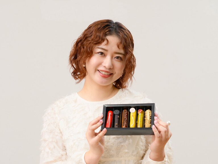 「小さな世界の中に複雑な味わいがあって、じっくり楽しみたいスイーツです」（岡田さん）