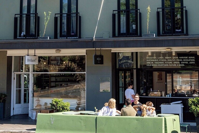 パディントンゲートから約2キロのエリアには、人気レストランや素敵なカフェが多数ある。