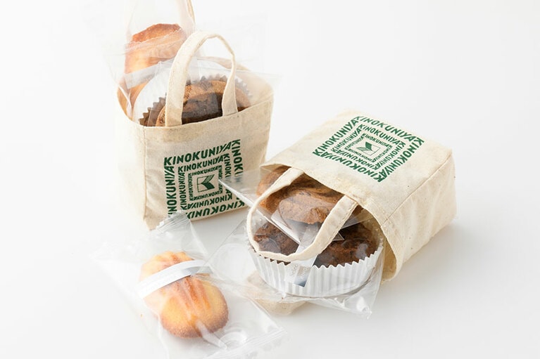 ミニスイーツバッグ(焼菓子) 各630円／紀ノ国屋
