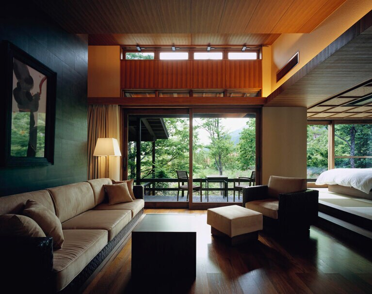 界 阿蘇［大分／瀬の本温泉］ご当地部屋 洋室。