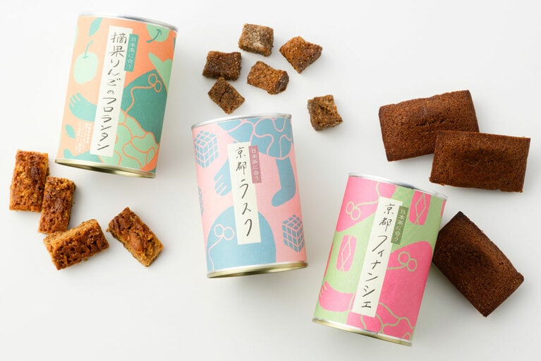 【京都府】日本茶に合う焼き菓子缶 各918円～／GOOD NATURE STATION