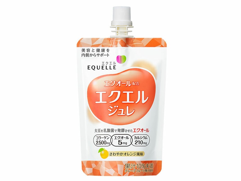 更年期の女性をサポートする成分エクオールを補給。エクエル ジュレ 100g×6袋 1,620円／大塚製薬